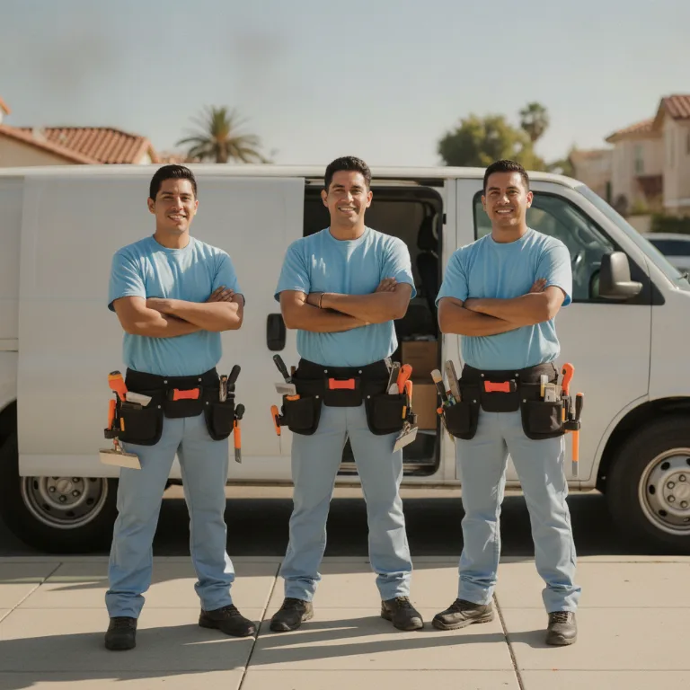 Ladrilhador equipe em Colatina